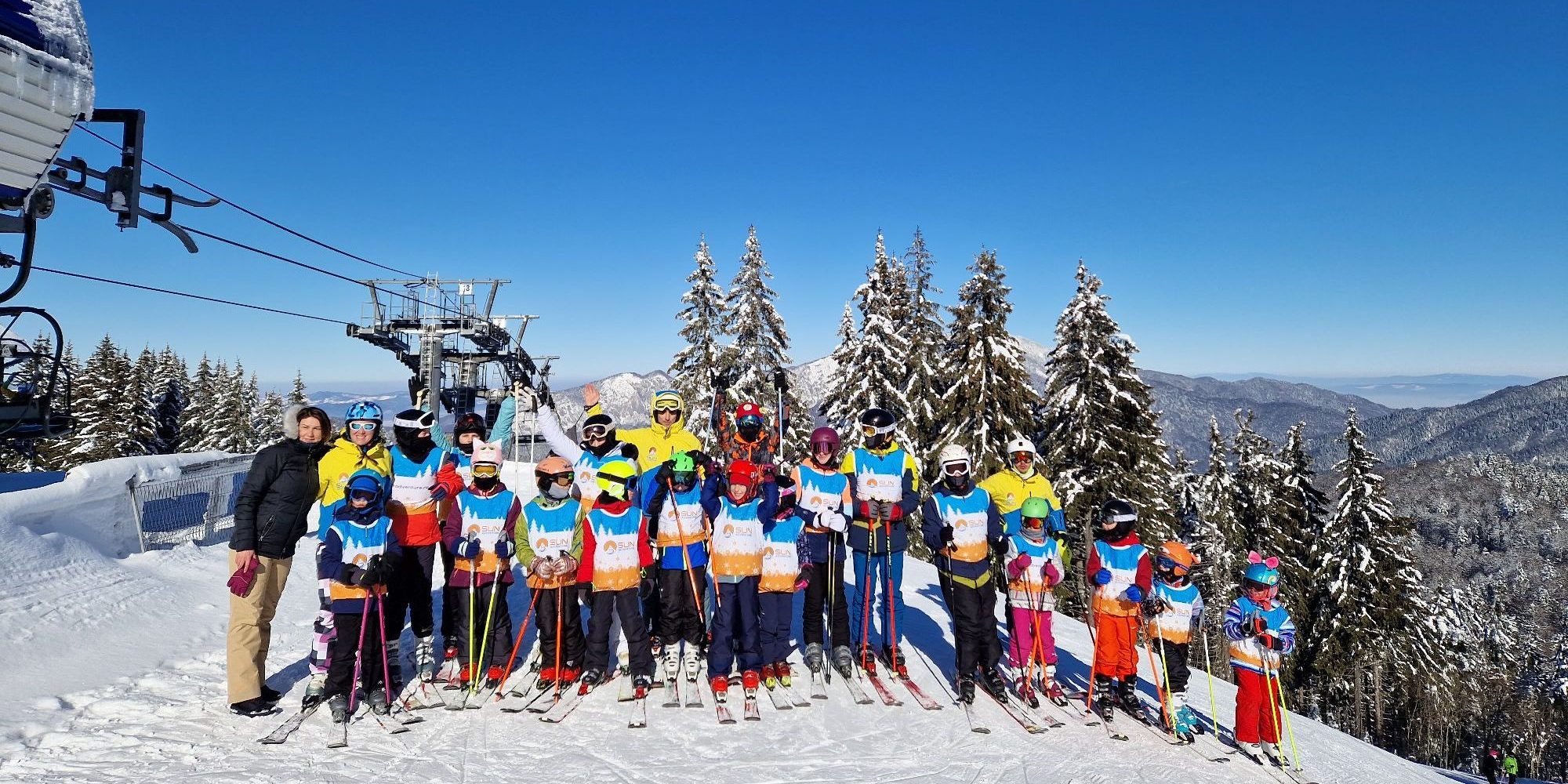 Tabara de ski în vacanța