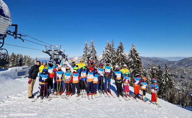 Tabara de ski în vacanța
