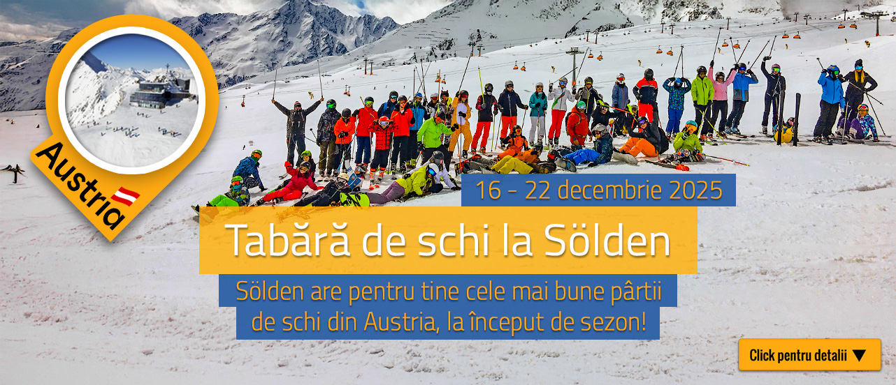 Tabara de schi in Austria la Solden- Sun Adventure